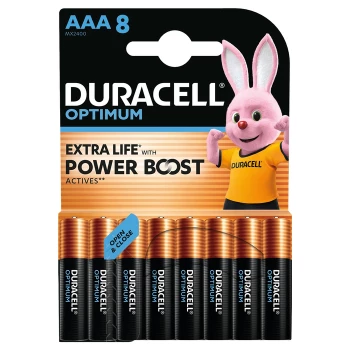 DURACELL BATERIE OPTIMUM AAAK8