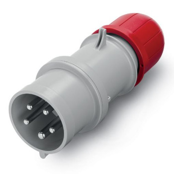 Fisa industriala Scame 3P+N+E, 16A, 6h, IP44, gama Optima, 213.1637