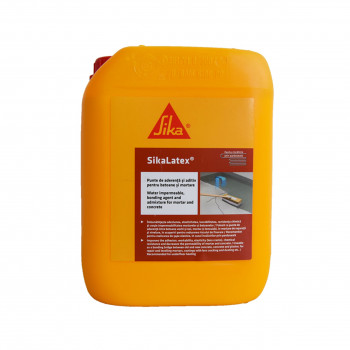 Aditiv lichid pentru mortare si punte de aderenta Sika Latex bidon 5kg