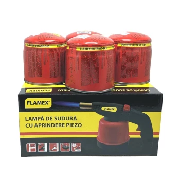 Lampa gaz aprindere Piezo Flamex (Pt.butelie 190 G)