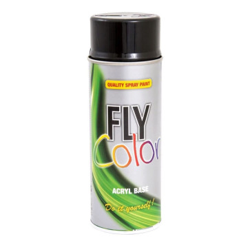 Spray Duplicolor Fly Color Ral 9005 Negru Lucios-400ml Cod 400673