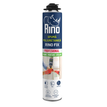 Spuma poliuretanica usi - ferestre pistol Rino 720ml