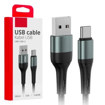 CABLU USB LA USB-C 3A 100CM FULLLINK 03911