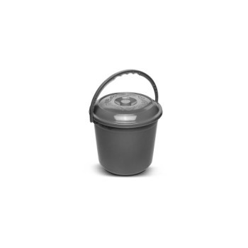 Galeata 15L+ Capac transparent