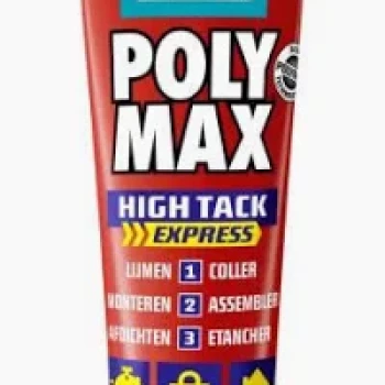 BISON Poly Max High Tack Express 165 grame alb