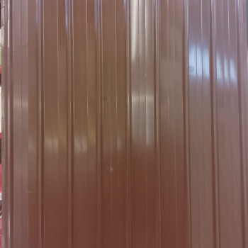 Tabla cutata Bilka T12 Ral 8017 0.25mm 2mX0.91m