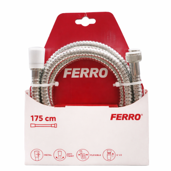 Cordon dus Ferro 1/2x1/2,cu manta metalica, 1.75m