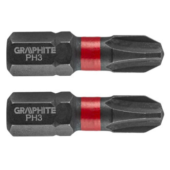 Biti impact,  PH3 x 25 mm, set 2 buc