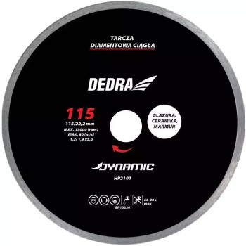 Disc Diamantat 125/22,2mm Dynamic continuu