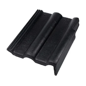 Tigla laterala dreapta Bramac Alpina Clasic antracit briliant Protector