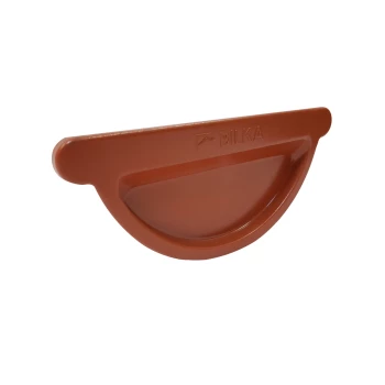Capac jgheab D150mm Ral 8004