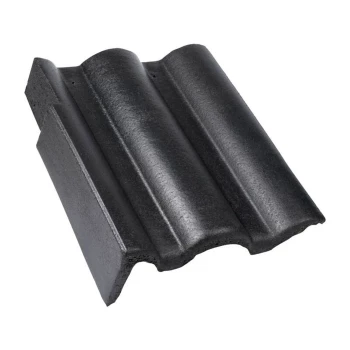 Tigla laterala stanga Bramac Romana antracit novo 32buc/pal