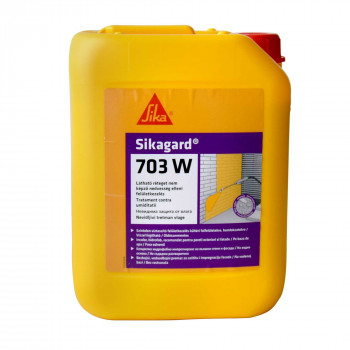 Material de impregnare hidrofobizant, Sika Sikagard 703 W, interior / exterior, 5 L