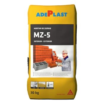 Mortar zidarie MZ-5  30kg/sac    42saci/palet