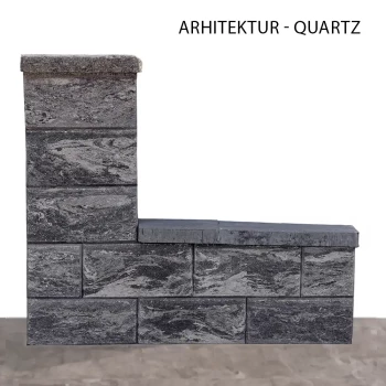 Element gard Arhitektur Quartz 40x20x20   60buc/pal