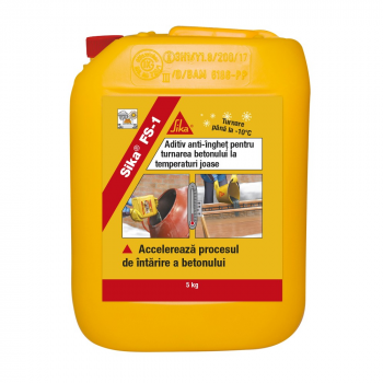 Aditiv antiinghet Sika FS1 pentru betoane 6kg