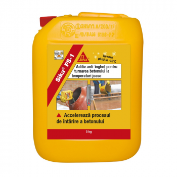 Aditiv antiinghet Sika FS1 pentru betoane 6 kg