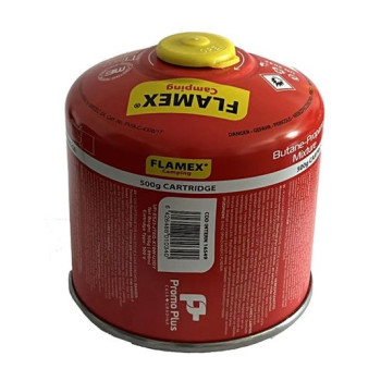 Butelie gaz Flamex 500gr cu filet (12buc/bax)