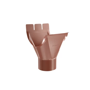 Racord jgheab burlan D150-100 Ral 8004