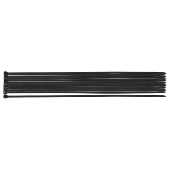 Coliere plastic EXTREME 3,6  300 mm, negru, 20 buc.