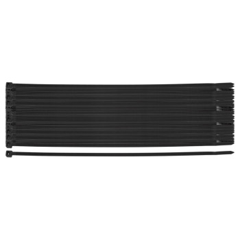 Coliere plastic EXTREME 4.8x300mm,100buc/set, negru