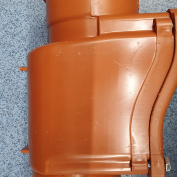 Clapeta Unic Sens Pvc-Inel Portocalie  50