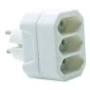 TRIPLU STECHER FARA CP 2 PINI VERTICAL(Incl.Taxa V.=0.07 lei)