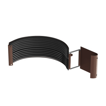 Element imbinare jgheab D150mm Ral 8017