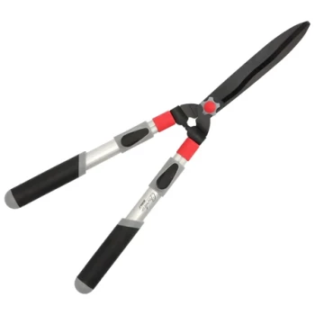 Foarfeci pentru gard viu, taiere ondulata, maner telescopic