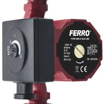 Pompa circulatie electronica Ferro GPA II 25X60X180 pentru instalatii de incalzire
