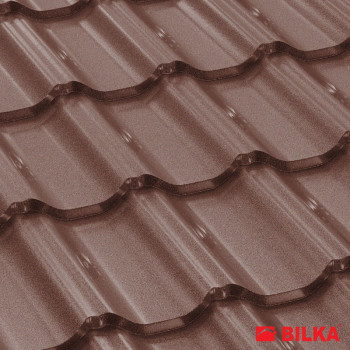 Tigla metalica Bilka Gotic 35 Ral 8017 mat 0.6mm
