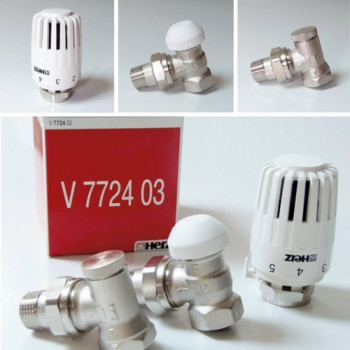 Set termostatic Cap Project+Rob term+Rob retur 1/2'' HERZ