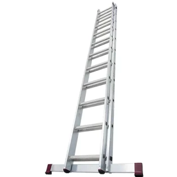 Scara aluminiu culisanta din 2 bucati 2MTx2 tronsoane 6 trepte