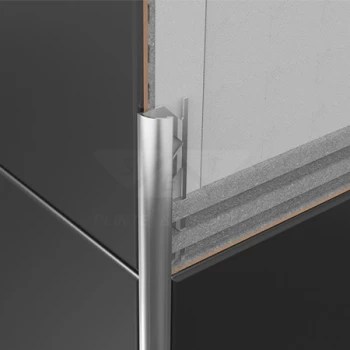 Colt interior faianta din aluminiu natur rotund 10mm S96NA 2.5ml/bucata