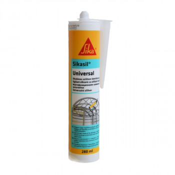 Silicon universal transparent Sika Sikasil interior / exterior, 280 ml