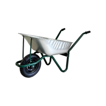 Roaba constructii si gradina turnata verde 80L