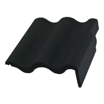 Tigla laterala dreapta Toscana Negru 42buc/pal