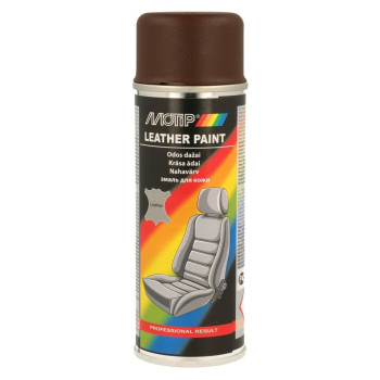 Vopsea pentru piele MOTIP Leather Paint, maro RAL8017, 200ml 04238BS